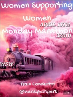 WSW MONDAY MARATHON 320th 🚂🚂🚂🚂🚂
